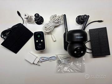 Kit Telecamere Solari Wireless + Accessori