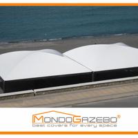GAZEBO 8x8 SUN coperture stabilimenti Balneari bar