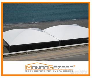 GAZEBO 8x8 SUN coperture stabilimenti Balneari bar