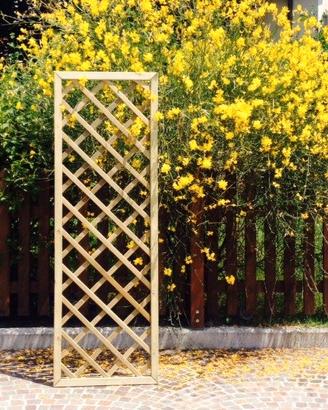 Grigliato in pino da c, m 60x180h