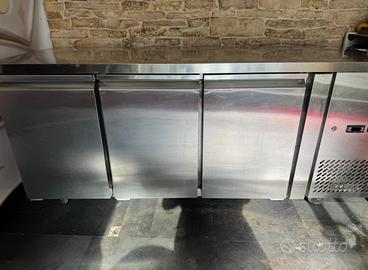 Banco refrigerato professionale in acciaio inox