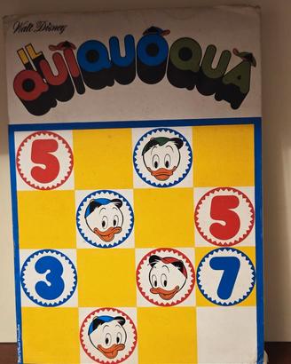 Gioco "Il Qui Quo Qua" Disney - Anno 1977