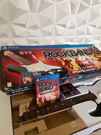 Rock Band PlayStation 4 con Chitarra e gioco PS4