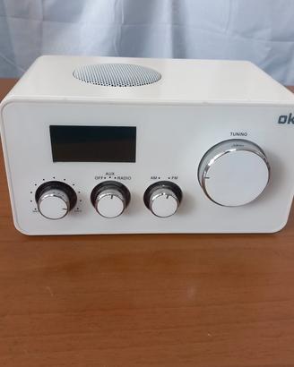 Retro radio OK OWR 22-W bianco