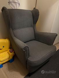 Poltrona Strandmon IKEA usata