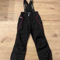 Pantalone da sci brugi 123/140 cm