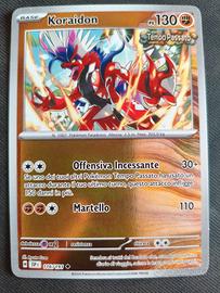 carta Pokemon Koraidon SSP 116 ITA STAMPED