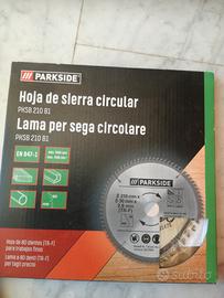 Lama 80 denti Per Tagli Precisi- 210 mm - Parkside