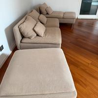 Divano angolare componibile