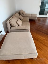 Divano angolare componibile