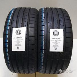 2 gomme 215 40 17 dunlop a21139
