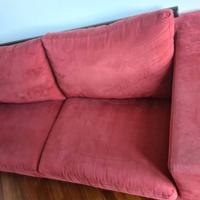 Divano letto Natuzzi rosso