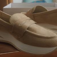 mocassini donna camoscio taglia 38