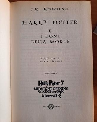 Harry Potter MIDNIGHT OPENING