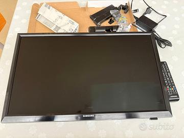 tv color samsung 24" completo di braccio angolare