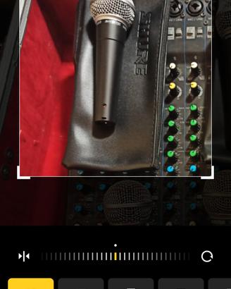 Shure sm58 usato