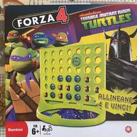 FORZA 4 TURTLES Hasbro MB 6+ 2 giocatori