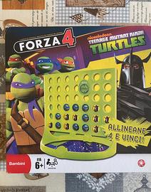 FORZA 4 TURTLES Hasbro MB 6+ 2 giocatori
