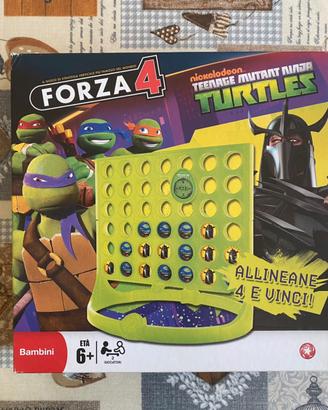 FORZA 4 TURTLES Hasbro MB 6+ 2 giocatori