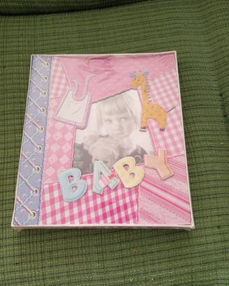 Album portafoto nuovo ancora sigillato per bambina