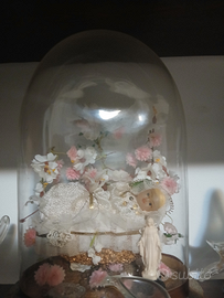 Maria bambina in cera