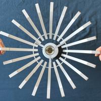 Lampadario a Sospensione EGLO Locubin E27 Acciaio