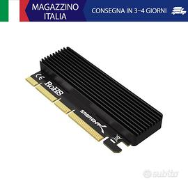 adattatore da NVMe M.2 SSD a PCIe X16/X8/X4