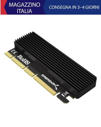 adattatore da NVMe M.2 SSD a PCIe X16/X8/X4