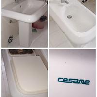 Lavandino bidet e gabinetto "Cesame"