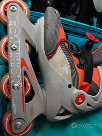 Pattini a rotelle e paracolpi