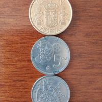 lotto monete spagnole 