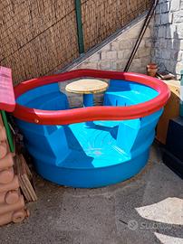 Giostra girevole per giardino e spiaggia