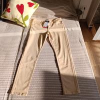 Pantaloni Beige nuovi Terres des Marins 