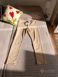 Pantaloni Beige nuovi Terres des Marins 