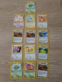 Lotto 13 carte Pokemon neo Revelation 