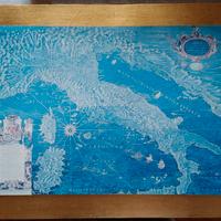 Quadro in Calcina, Italia - MUSEI VATICANI 1996.