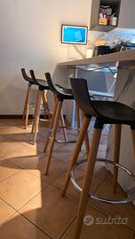 Sgabelli design legno e plastica di qualità 