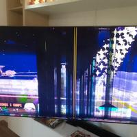 Samsung qe65q85rat schermo rotto