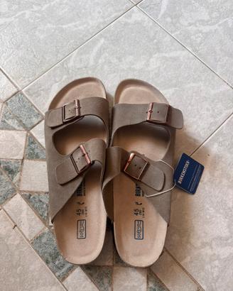 Birkenstock Arizona soft footbed Taupe - taglia 45