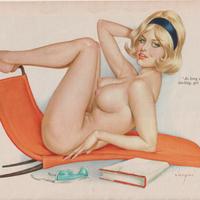 Pin up Vargas da Playboy anni 60