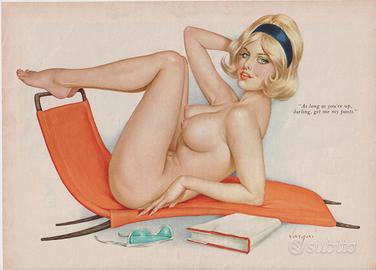 Pin up Vargas da Playboy anni 60