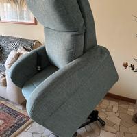 Poltrona relax 2 motori per anziani