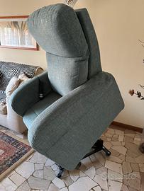 Poltrona relax 2 motori per anziani