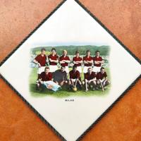 Quadretto piastrella in ceramica Milan 1960