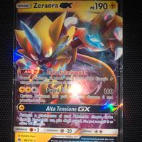 Carta Pokémon Zeraora Gx  Tuoni Perduti 86/214