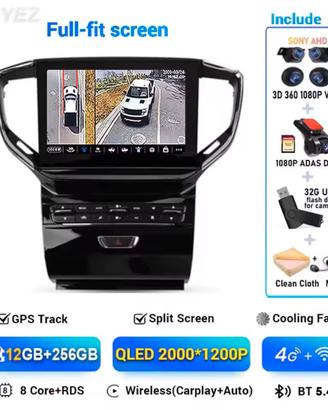 Radio Maserati Ghibli M157 Android - Carplay