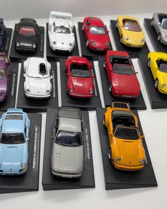 Modellini Porsche 1:43 con basetta singoli o lotto