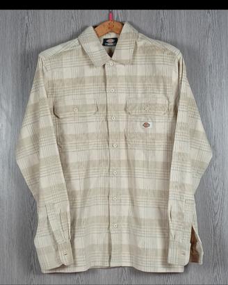 Camicia uomo Dickies nuova taglia M a coste
