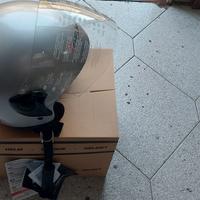 CASCO MOTO SCOOTER HELMET MIS XL GRIGIO MET OMOLOG