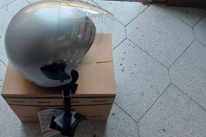 CASCO MOTO SCOOTER HELMET MIS XL GRIGIO MET OMOLOG